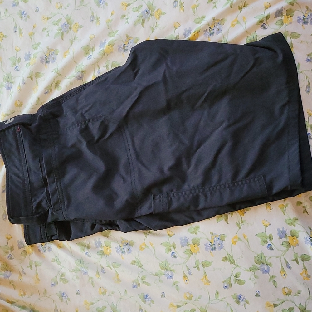 Mens black Wrangler shorts